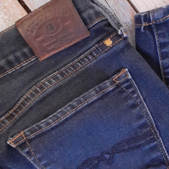 53 Lucky Brand Charlie Skinny Jean's Sz 00/24 - Picture 6 of 8